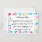 ベビー玩具赤ちゃんシャワーベビー 招待状 (正面)