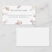 ベビー玩具 |ヴィンテージの赤ちゃん エンクロージャーカード (正面/裏面)