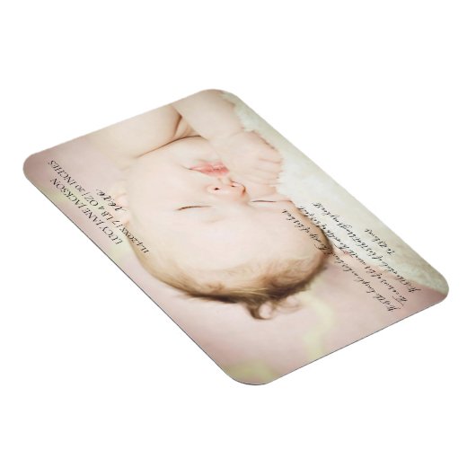 ベビー生まれたばかりの写真用保護磁石 マグネット (右側)