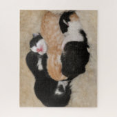 ベビー生まれたばかりの子猫 ジグソーパズル (縦)