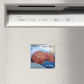 ベビー生まれの新生児発表用ギフト マグネット (インサイチュ (食洗機))