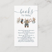 ベビー用の小さなカウボーイの物干 エンクロージャーカード (正面)