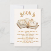 ベビー用の小さなダンプリング本 招待状 (正面)