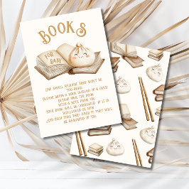 ベビー用の小さなダンプリング本 招待状