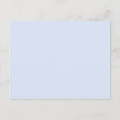 ベビー用の小さなテディバルーン赤ちゃんシャワーブック エンクロージャーカード (裏面)