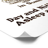 ベビー用の新鮮な空気カスタマイズ-  ポスター (角)