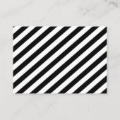 ベビー用の本を持って来る本白黒動物Ca エンクロージャーカード (裏面)