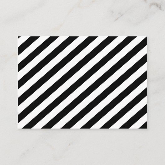 ベビー用の本を持って来る本白黒動物Ca エンクロージャーカード (裏面)