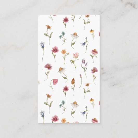 ベビー用の赤ちゃんシャワーブック エンクロージャーカード (裏面)