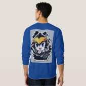 ベビー用のTシャツ スウェットシャツ (裏面フル)