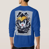 ベビー用のTシャツ スウェットシャツ (裏面)