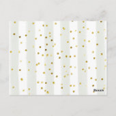 ベビー用ウッドランド冬獣林本 ポストカード (裏面)