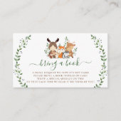 ベビー用ウッドランド緑化森林動物 エンクロージャーカード (正面)