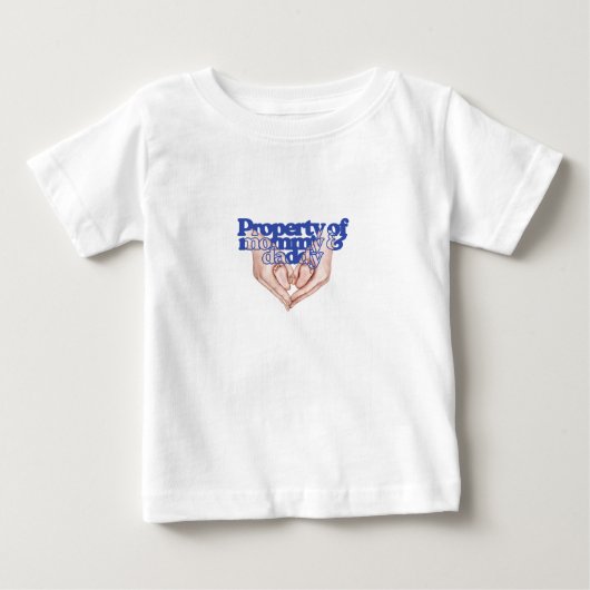 ベビー用ジャージーTシャツ ベビーTシャツ (正面)