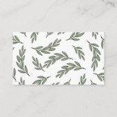 ベビー用ハイランド牛の緑の本 エンクロージャーカード (裏面)