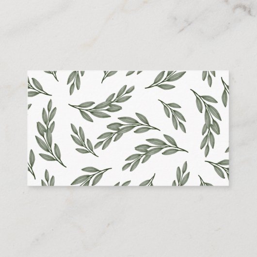 ベビー用ハイランド牛の緑の本 エンクロージャーカード (裏面)