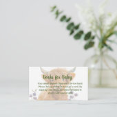 ベビー用ハイランド牛の緑の本 エンクロージャーカード (スタンド正面)