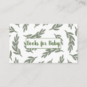 ベビー用ハイランド牛の緑の本 エンクロージャーカード (裏面)