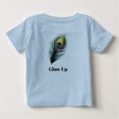 ベビー用ファインジャージーTシャツ ベビーTシャツ (裏面)