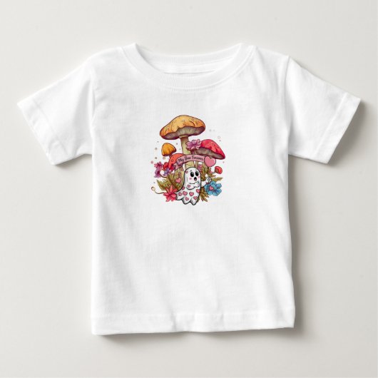 ベビー用ファインジャージーTシャツ ベビーTシャツ (正面)