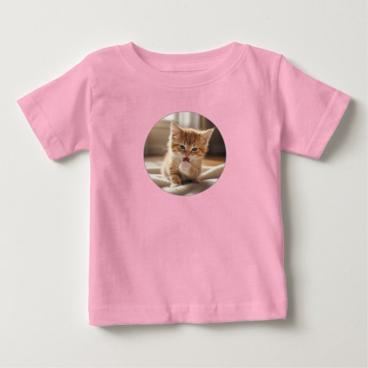 ベビー用ファインジャージーTシャツ ベビーTシャツ (正面)