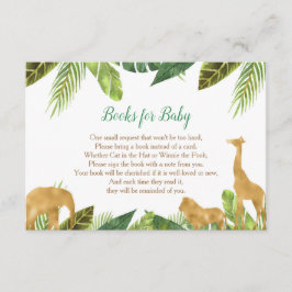 ベビー用ブック、Safariブックリクエストの挿入 エンクロージャーカード