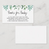 ベビー用ベビーシャワー本 エンクロージャーカード (正面/裏面)