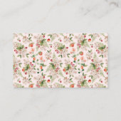 ベビー用ベリーブック エンクロージャーカード (裏面)