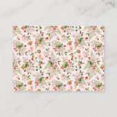 ベビー用ベリーブック エンクロージャーカード (裏面)