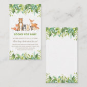 ベビー用森林本 エンクロージャーカード (正面/裏面)