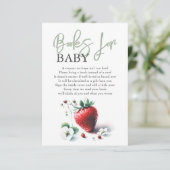 ベビー用水彩いちご本 エンクロージャーカード (スタンド正面)