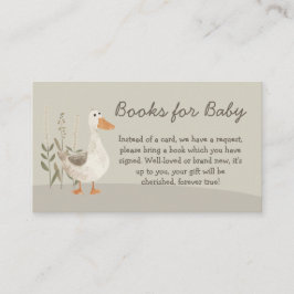 ベビー用水彩ガチョウの本 – エンクロージャカード エンクロージャーカード