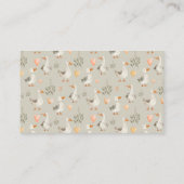 ベビー用水彩ガチョウの本 – エンクロージャカード エンクロージャーカード (裏面)