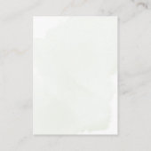 ベビー用男女兼用フローラ書籍 エンクロージャーカード (裏面)