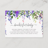 ベビー用紫外線水彩フローラ書籍 エンクロージャーカード (正面)