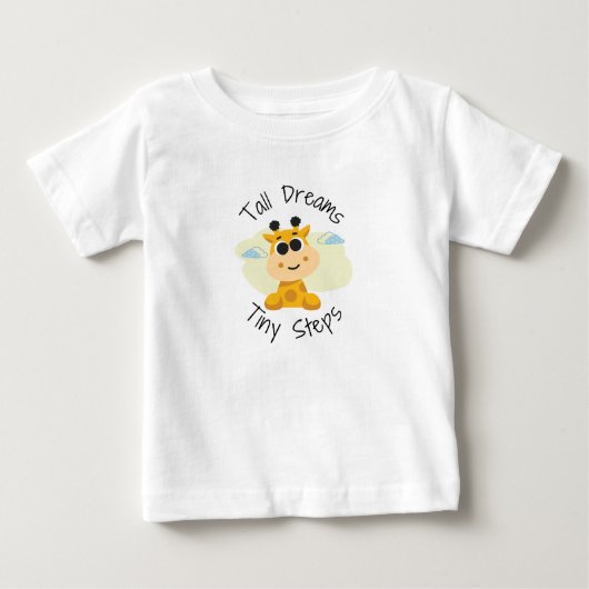 ベビー用細身の天竺Tシャツ ベビーTシャツ (正面)