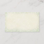 ベビー用銀杏パンのクリスマスベビーシャワーブック エンクロージャーカード (裏面)