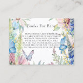 ベビー用開花中性シャワーブックにおけるベビー 名刺 (正面)