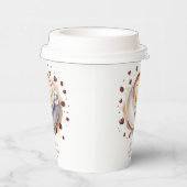 ベビー男女兼用はコーヒーの赤ちゃんシャワーを醸造している 紙コップ (右)