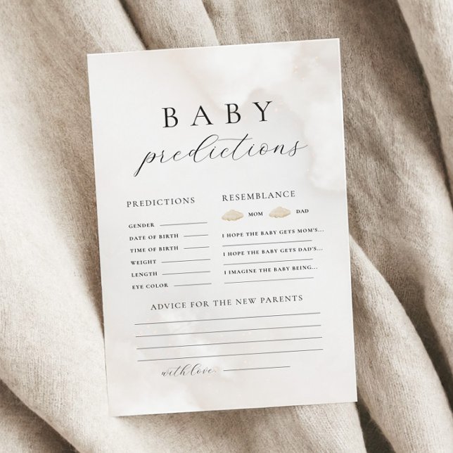 ベビー男女兼用シャワー予測アドバイスゲーム (クリエイターアップロード済み)