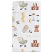 ベビー男女兼用シャワー抱き枕 スモールペーパーバッグ (正面)