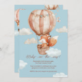 ベビー男女兼用シャワー招待状 招待状 (正面/裏面)