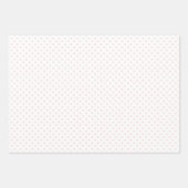 ベビー男女兼用ストライプ、水玉模様、シェブロン ラッピングペーパーシート (正面3)