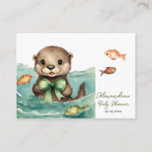 ベビー男女兼用ベビー簿 エンクロージャーカード (裏面)