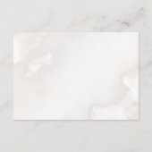 ベビー男女兼用用のバビシャワー本に弓を付ける エンクロージャーカード (裏面)