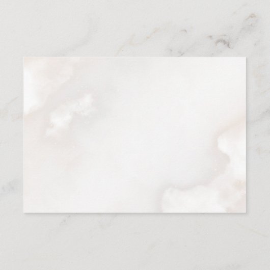 ベビー男女兼用用のバビシャワー本に弓を付ける エンクロージャーカード (裏面)