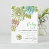 ベビー男女兼用開花性発現パーティー 招待状 (スタンド正面)