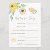 ベビー男女兼用(昆虫)マルハナバチ アドバイスカード (正面)