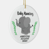 ベビー発表セラミックオーナメント セラミックオーナメント (右)