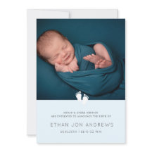 ベビー発表モダンベビー足